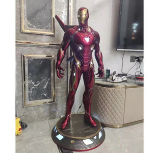 Statue de figurine <span class=keywords><strong>Marvel</strong></span> de taille réelle 1/<span class=keywords><strong>2</strong></span> MK50 Iron Man, décoration de magasin à domicile, jouets pour enfants, cadeau, fabrication en usine - Product Image 2