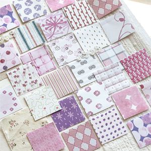 50 Stickers Per Pack Vintage Color Collection Basic Retro Mini Planner DIY Decorative <strong>Backgrounds</strong> - Product Image 5
