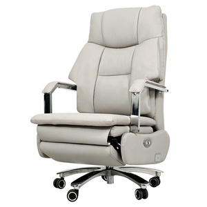 High-end Smart Leather Electric boss <strong>Chair</strong> Office Computer <strong>Chair</strong> Massage Reclining Home <strong>Study</strong> <strong>Chair</strong> - Product Image 2
