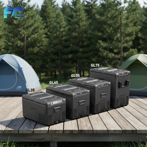 Nouveaux Réfrigérateurs de Voiture 2026 12V 220V Compresseur Portable pour Camping avec Solaire Professionnel 60W Double Zone - Product Image 1