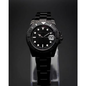 นาฬิกา Seiko Black Knight <span class=keywords><strong>Submarine</strong></span> ขนาด 40 มม. ระบบจักรกล พร้อมสายเหล็กแบบสามเส้น ปฏิทินคู่ หน้าปัดคริสตัลแซฟไฟร์ - Product Image 3