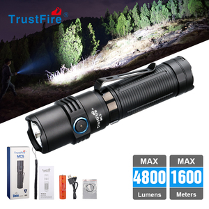 <span class=keywords><strong>Linterna</strong></span> TrustFire MC5 de Largo Alcance y Alta Potencia 3300LM, <span class=keywords><strong>Linterna</strong></span> LED Magnética para Viajes al Aire Libre y Senderismo - Product Image 1