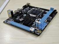 Carte mère d'ordinateur H81 LGA 1150 M-ATX H81 PC carte mère DDR4 CPU double canal bureau H81 Chipset carte mère pour pièces PC