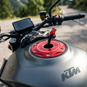 혼다 CRF250R/250X/450R/450X XR250/250R/250L/400R 오토바이 액세서리 교체용 연료 탱크 캡 오일 포트 뚜껑 - Product Image 1