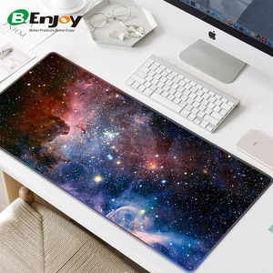 Alfombrilla de tela de poliéster personalizable a todo color, alfombrilla de teclado con base antideslizante de 900x400 en stock - Product Image 5