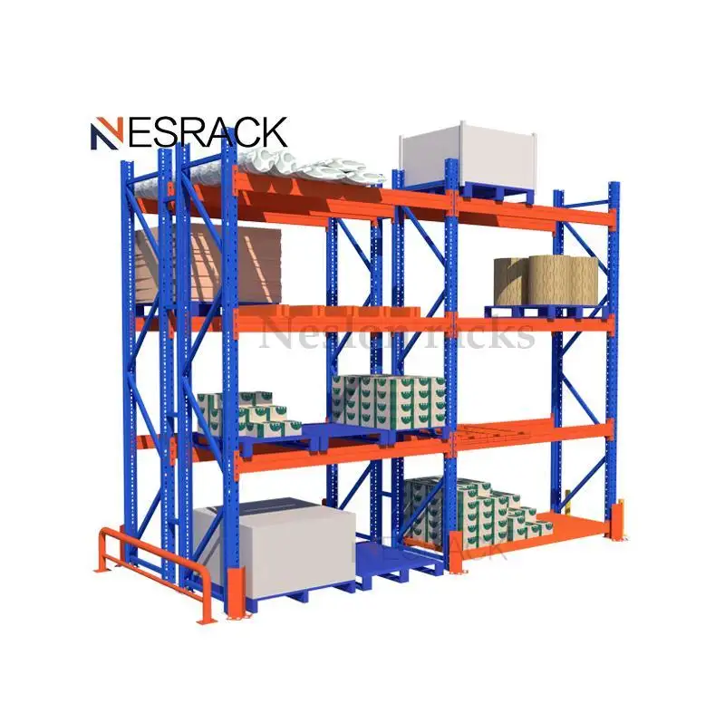 NESRACK CE/ISO 2023 מורט מערכת גבוהה אחסון סין ספק התאמה אישית מחסן rack ביצוע מכונות עבור מחסן