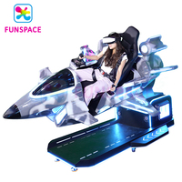 Terrain de jeux intérieur 9d VR parc à thème avion course tir manèges réalité virtuelle machine de jeu simulateur de vol