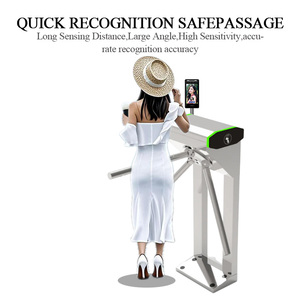 Sistema di controllo accessi treppiede per cancello con barriera oscillante per cancelletto e tornelli Anti-Tailgating in acciaio inossidabile produttori di apparecchiature - Product Image 3