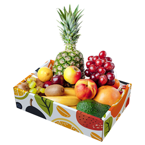 Logotipo de impresión personalizado, papel corrugado para frutas de diferentes tamaños, caja de embalaje para frutas y verduras, caja de cartón corrugado de <span class=keywords><strong>5</strong></span> capas para frutas - Product Image 5