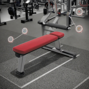 Equipo de Gimnasio Comercial QLK, Máquinas de Ejercicio y Musculación, Levantamiento de Pesas, Entrenamiento en Casa, Plataforma Plana LK-051, Gimnasio Comercial QLK - Product Image 5
