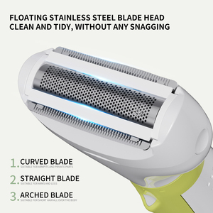 Electric Rotating Disc <strong>Trimmer</strong> for Women USB-C Rechargeable Painless <strong>Ladies</strong> Body Razors <strong>Nose</strong> Face Leg Cordless Bikini Shaver - Product Image 4