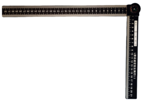 Échelle photographique de localisation de trace de pas en forme de <span class=keywords><strong>L</strong></span> F007 - Product Image 1