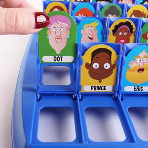 Trẻ em giáo dục trẻ em Đồ chơi đoán Tôi là ai Câu Đố fgamily chơi suy nghĩ bảng Bảng cổ điển Đoán Thẻ người trò chơi - Product Image 4