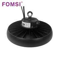 Luminaire LED Industriel FOMSI à Commutateur DIP, Puissance Réglable, 200W, 3 Températures de Couleur, Étanche IP65, pour Entrepôt et Atelier