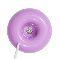 Diffuseur de vapeur en forme de donut pour bureau à domicile, mini pulvérisateur, mini humidificateur à ions négatifs, purificateur d'air rond USB pour la maison