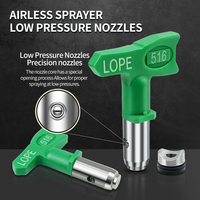 Buse de pulvérisation verte basse pression pour pistolet de peinture sans air, outil de peinture haute efficacité pour usage industriel