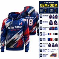 Sudaderas con Capucha para Hombre con Puños Acanalados para Pedidos al por Mayor, Sudaderas con Capucha con Logotipo Personalizado, Sudaderas con Capucha Estampadas para Programas de Ropa de Equipo