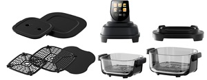 <span class=keywords><strong>Friteuse</strong></span> à air intelligente sans huile avec écran couleur, en verre borosilicate haute résistance, protection contre la surchauffe, four électrique visible pour frites - Product Image 6