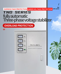 電圧スタビライザー三相SVC TNS-20KW 20KVA入力304-456V出力380V高精度完全に自動化されたスタビライザー440V220V - Product Image 4