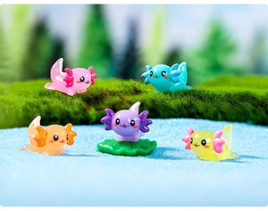 Lindos Adornos <span class=keywords><strong>de</strong></span> Resina en Miniatura <span class=keywords><strong>de</strong></span> Dibujos Animados, Modelo <span class=keywords><strong>de</strong></span> Pez Axolotl Multicolor y Llavero <span class=keywords><strong>de</strong></span> Juguete para Decoración <span class=keywords><strong>de</strong></span> Acuarios y Peceras - Product Image 1