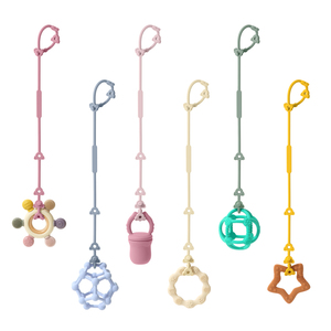 Căng ra bé chống mất chuỗi an toàn bé núm vú Teether trong Koala hình dạng núm vú núm vú chủ cho xe đẩy em bé - Product Image 1