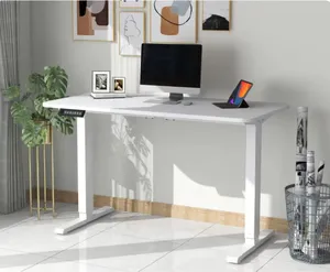 Beste In Hoogte Verstelbare Bureau Staande Ergonomische Gaming Desk Dual-Motor Stadsing Tafel