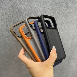 เคสโทรศัพท์มือถือคุณภาพสูงแบบด้านกึ่งโปร่งแสงสำหรับ iPhone 17 Pro Max  วัสดุ PC แข็งแรง ทนทานต่อแรงกระแทก ป้องกันด้านหลัง - Product Image 2