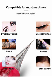 Cartouche d'<span class=keywords><strong>aiguille</strong></span> de <span class=keywords><strong>tatouage</strong></span> professionnelle OEM qualité usine en gros stérilisée tailles <span class=keywords><strong>1RL</strong></span> et 7RL pour le <span class=keywords><strong>tatouage</strong></span> des sourcils - Product Image 3