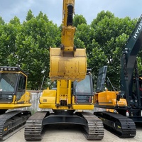 Excavadora Usada Komatsu PC220 en Oferta, Rendimiento Estable, Bajo Consumo de Combustible, para Movimiento de Tierras, Carga en Canteras, Construcción de Carreteras