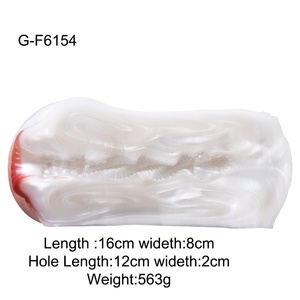 Jouet en peluche GEEBA, masturbateur masculin réaliste, gobelet de masturbation pour hommes, masturbateur pour l'éjaculation et l'orgasme, jouets sexuels en silicone - Product Image 2
