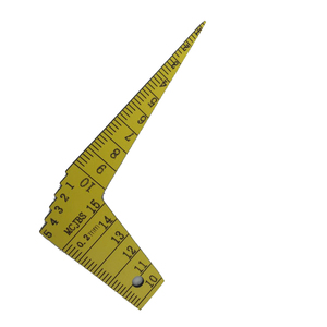 1-15mm Plastic Feeler Gauge Taper Welding Feeler Gauge Gage Gap Ruler Automobile Industry <strong>Measuring</strong> Tools Szczelinomierz - Product Image 6