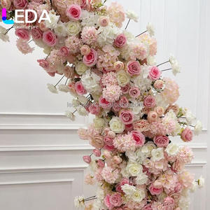 Arreglo de Flores Artificiales LEDA, Color Rosa, para Decoración de Arcos de Boda, Fondo, Escenario, Ventana - Product Image 2