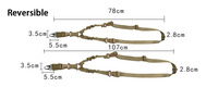 Sangle de chasse réglable de haute qualité, élastique, à point unique, pour l'extérieur, robuste, à dégagement rapide, en nylon, bandoulière
