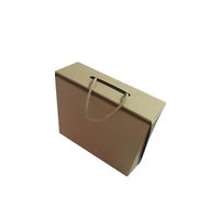 Boîte à chaussures en carton ondulé empilable personnalisée avec impression écologique, ruban à cordon, accessoires pour supermarché de luxe