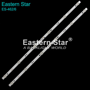 Barre LED ES-462 pour 230132C1N00270 YF-K02K005HMTD-0012 pour SAN <span class=keywords><strong>YOS</strong></span> 32PA20DE 2 pièces/ensemble 613 mm rétroéclairage LED TV - Product Image 2