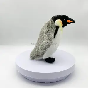 custom stuffed animals soft art design cute Penguin quick delivery sample Model Turned Into plush toys