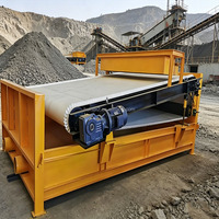 Séparateur magnétique à aimant permanent SGB à plaque à gradient élevé pour la purification du quartz, du feldspath, du kaolin et l'élimination du fer