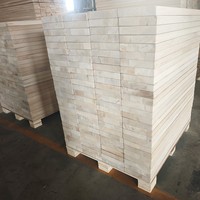 Planche en bois massif de Paulownia - Design moderne, forme carrée/rectangulaire pour les applications en villas et hôtels