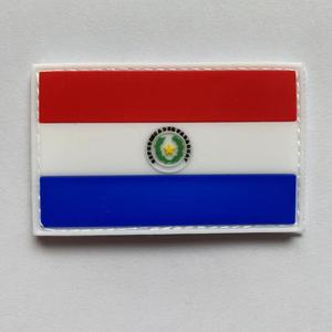 Parche de <span class=keywords><strong>bandera</strong></span> de país de <span class=keywords><strong>Barbados</strong></span> de PVC, parches de gancho y bucle de <span class=keywords><strong>bandera</strong></span> de país de PVC para mochilas chaquetas sombrero - Product Image 3