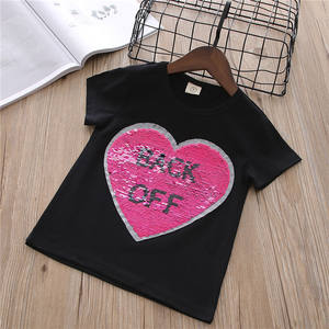 Ropa Infantil al por Mayor para Niñas, Camisetas de Cuello Redondo, Fabricantes en Guangzhou - Product Image 5