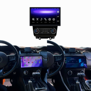 เครื่องเล่นมัลติมีเดียติดรถยนต์หน้าจอแนวตั้งขนาด 13.3 นิ้ว ระบบ Android 13 สไตล์ Tesla สำหรับรถยนต์ Ford Mustang ปี 2009-2014 - Product Image 1