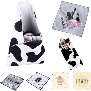 Bolsa de Maquillaje de Viaje Multifuncional, Bolsa de Cosméticos Autoadhesiva de Tela con Organizador, para Cámara y Otros Artículos - Product Image 1