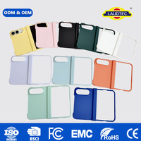 Coque pliable en gros pour iPhone Duo, finition mate effet peau, protection intégrale à 3 segments avec charnière, antichute