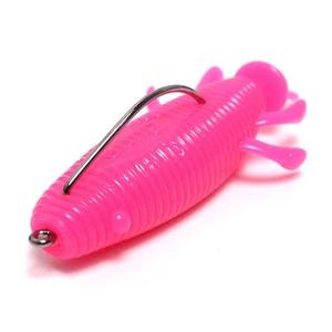 FUN Leurre Artificiel Souple en Acier Inoxydable, Ver de Foudre Flottant Noir 8cm/13g, Sans Hameçons, pour la Pêche au Blackfish - Product Image 5