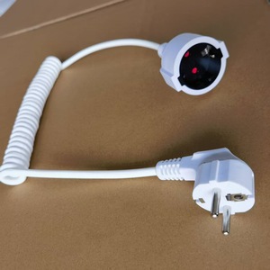 Cable de extensión en espiral de PVC de 3 m, 16 A, CEE a IEC con diseño de resorte para uso en interiores - Product Image 3