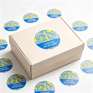 สติกเกอร์กระดาษกาวแบบกำหนดเอง เป็นมิตรกับสิ่งแวดล้อม กันน้ำ ทนทาน รีไซเคิลได้ สำหรับบรรจุภัณฑ์อาหาร แห้งเร็ว คุณภาพสูง รับผลิตแบบ OEM/ODM - Product Image 4