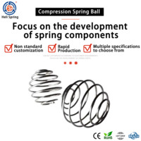Ressort de compression à boule pour mélangeur à fil, fabriqué sur mesure par Heli Spring