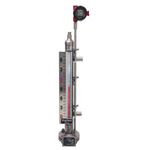 เครื่องวัดระดับแม่เหล็กแบบแมกนีโตสตริกทีฟ รุ่น MLT ของ Magtech ของแท้ใหม่ 100%  วัสดุสแตนเลส 316/316L แบบแม่เหล็กชนิดพับได้ พร้อม Wifi - Product Image 1