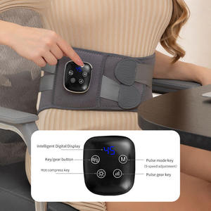 Hot Sale Waist <b>Massager</b> Electric Relaxation <b>Vibrator</b> <b>Back</b> Fat Slimming Kneading Massage Belt Pain Relief - Product Image 2