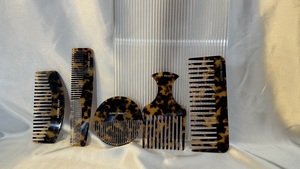Toptan yüksek kalite özel kaplumbağa kabuğu selüloz asetat saç tarak fırçalar saç <span class=keywords><strong>Combs</strong></span> saç aksesuarları yuvarlak ebru